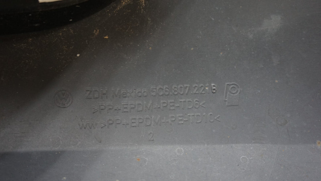 2011-2014 VOLKSWAGEN JETTA 4DR SEDAN FRONT BUMPER COVER PANEL OEM 5C6807221B