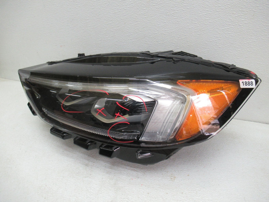 2019 - 2021 FORD EDGE FRONT LEFT DRIVER SIDE HEADLIGHT LED ADAPTIVE LAMP OEM