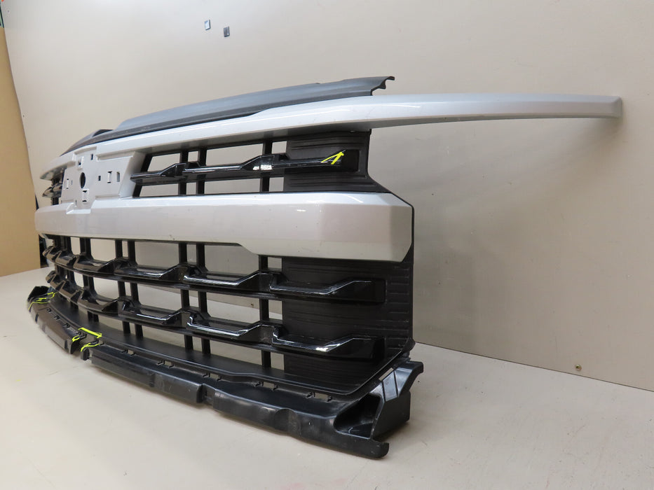 2022 2023 CHEVROLET SILVERADO 1500 LT FRONT RADIATOR GRILLE GRILL OEM 84692661