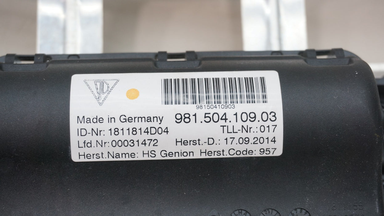2012-2016 PORSCHE BOXSTER 981 REAR SPOILER DRIVE MECHANISM 981.504.109.03 OEM