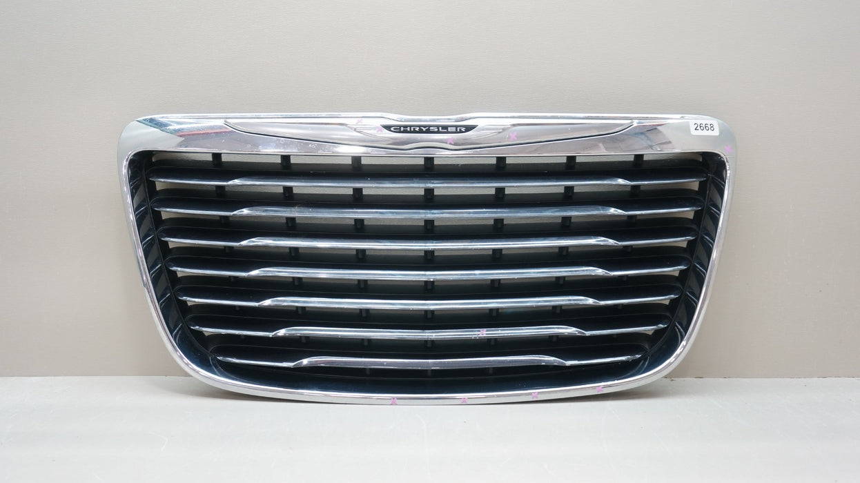 2011-2014 CHRYSLER 300 300C FRONT BUMPER RADIATOR CHROME GRILLE OEM