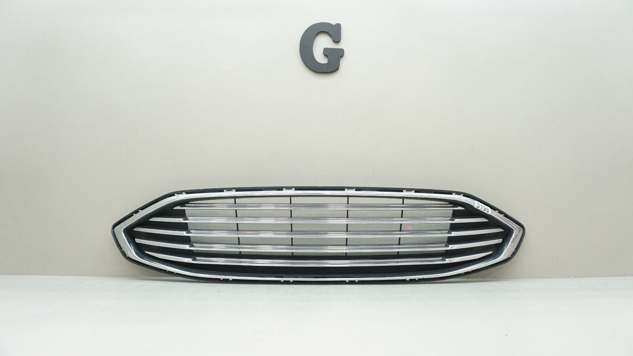 2017-2018 FORD FUSION FRONT UPPER BUMPER GRILLE GRILL OEM HS73-8150-AEW