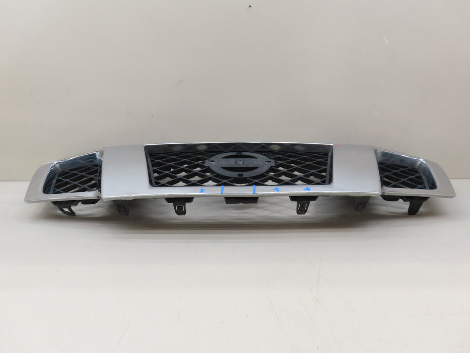 2009-2017 NISSAN FRONTIER FRONT UPPER RADIATOR GRILLE GRILL OEM, P#62310-ZL00B