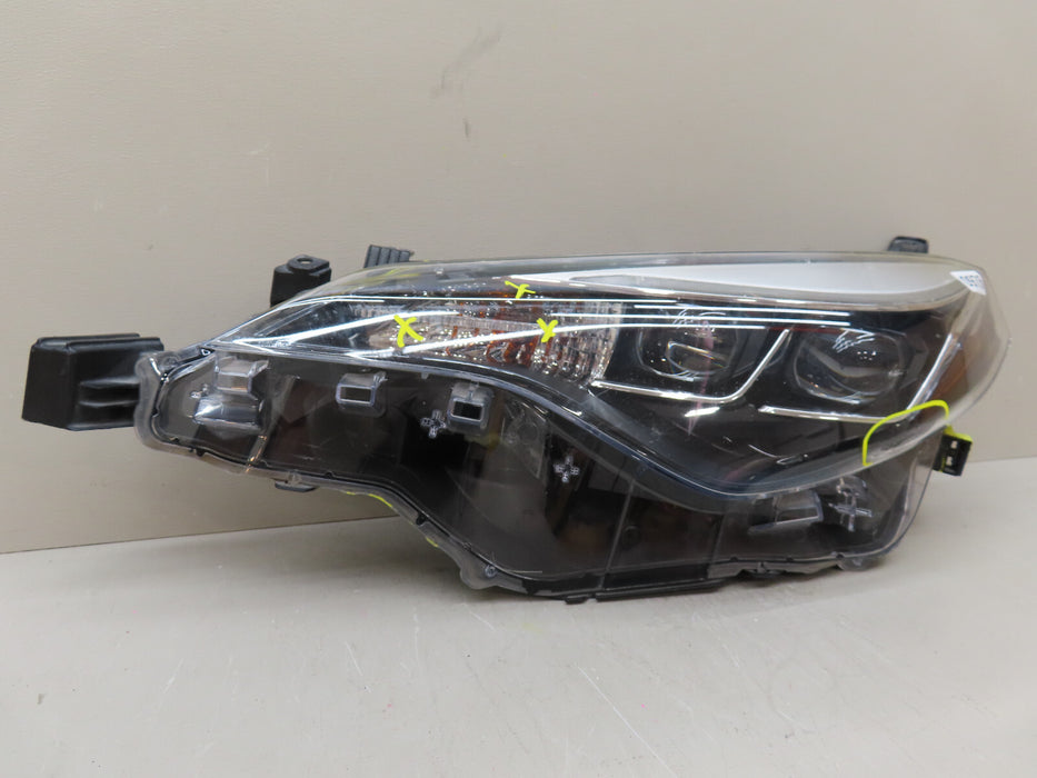 2017-2019 TOYOTA COROLLA FRONT LEFT DRIVER SIDE HEADLAMP LED HEADLIGHT OEM