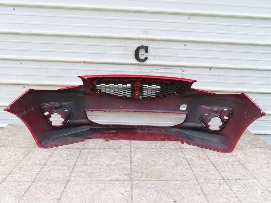 2017-2019 MITSUBISHI MIRAGE FRONT BUMPER COVER W/ GRILLE GRILL OEM 6400H290ZZ