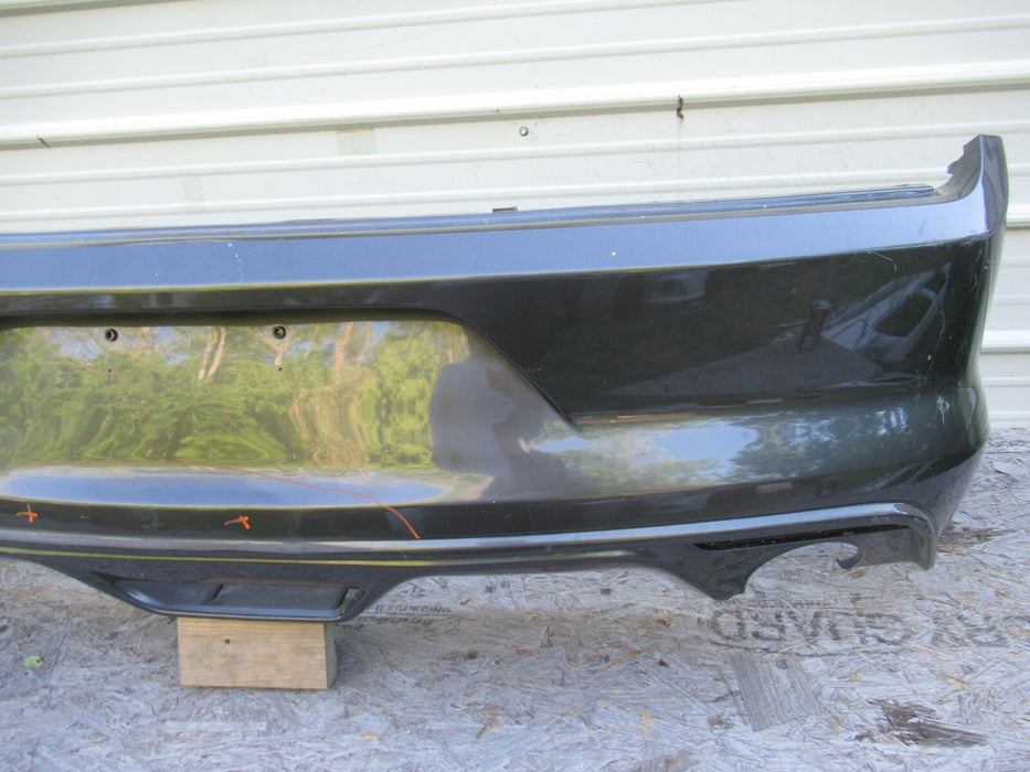 2015-2017 FORD MUSTANG V6 REAR BUMPER COVER PANEL PLASTIC GRAY FR3B-17D781-A OEM