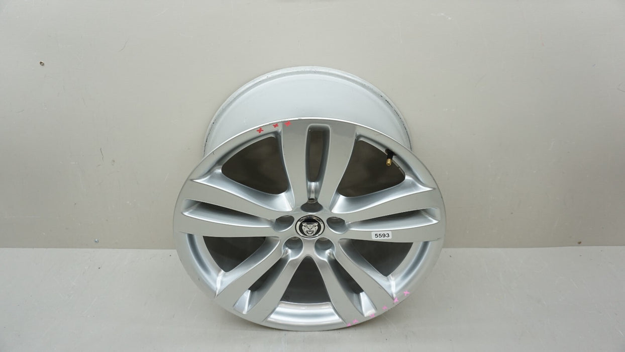 2010-2019 JAGUAR XJ REAR WHEEL RIM 10 SPOKE 19X10 19" W/ CAP OEM BW9M-1007-KA