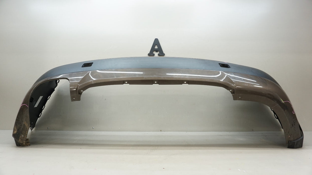 2011-2014 BMW X3 F25 REAR BUMPER COVER PANEL W/ MOLDING TRIM OEM 51127278478