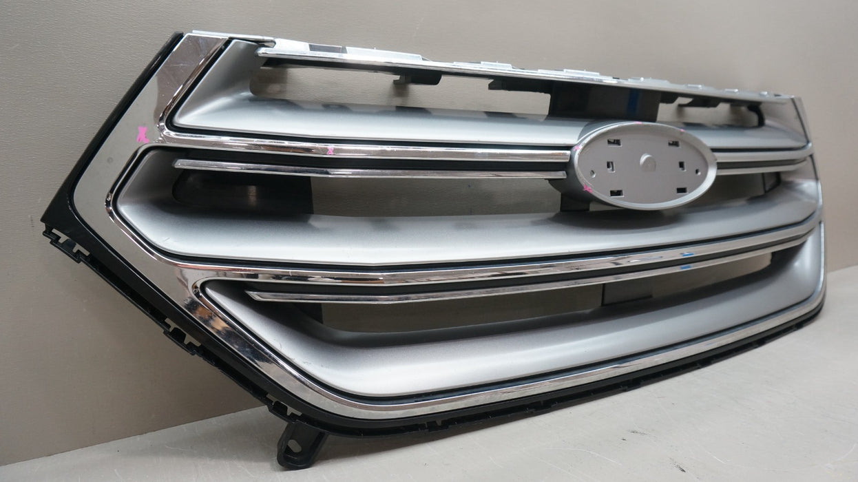 2015-2018 FORD EDGE CHROME FRONT UPPER BUMPER GRILLE GRILL OEM FT4B-8200-AKSM