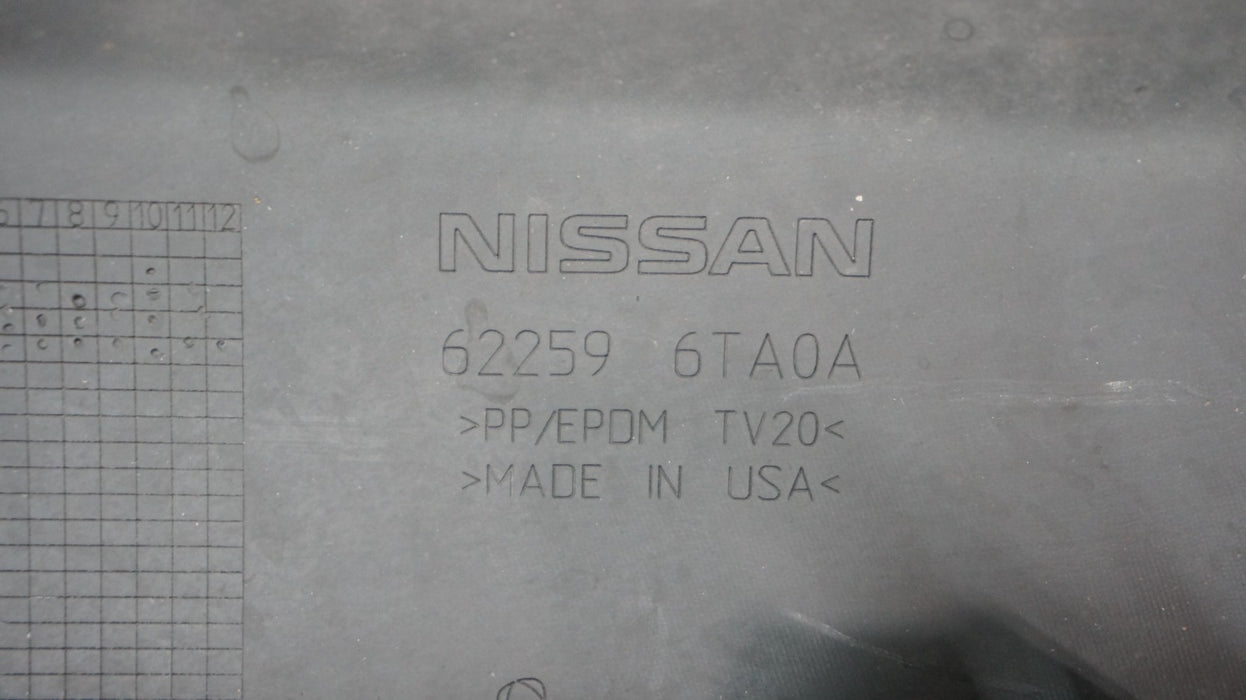 2022-2024 NISSAN PATHFINDER FRONT LOWER BUMPER VALANCE PANEL OEM 62259 6TA0A