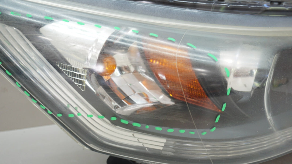 2013-2015 HONDA ACCORD FRONT RIGHT PASSENGER SIDE HEADLIGHT HALOGEN OEM 13 14 15