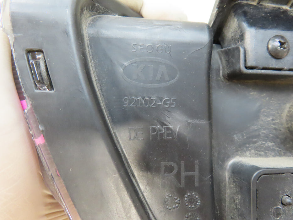 2018-2021 KIA NIRO EV HYBRID RIGHT PASSENGER  LED HEADLIGHT LAMP OEM PARTS ONLY