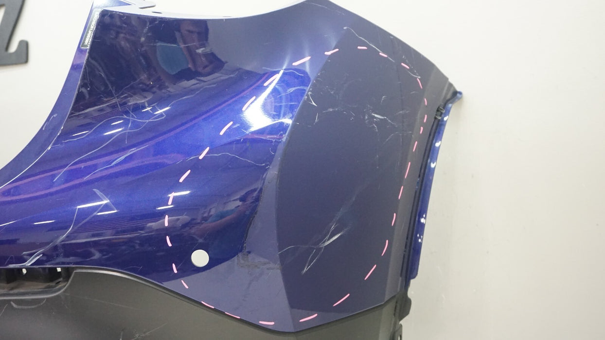 2017-2019 INFINITI QX30 REAR BUMPER COVER PANEL OEM 85022-5DJ0H