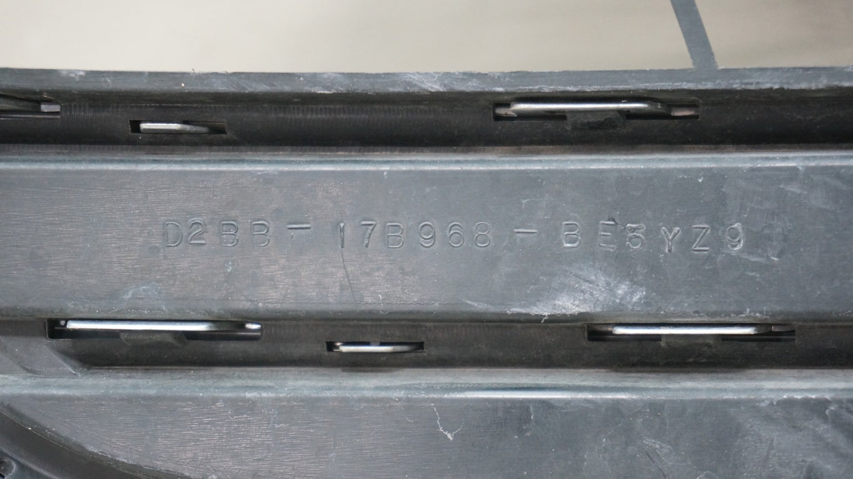 2014-2019 FORD FIESTA FRONT BUMPER UPPER GRILLE GRILL CHROME D2BB-17B968 OEM