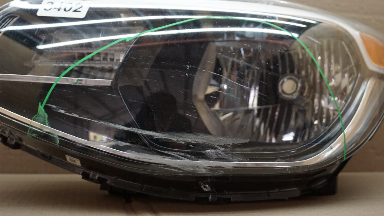 2014-2016 KIA SOUL FRONT LEFT DRIVERS SIDE HEADLIGHT HALOGEN OEM 14 15 16