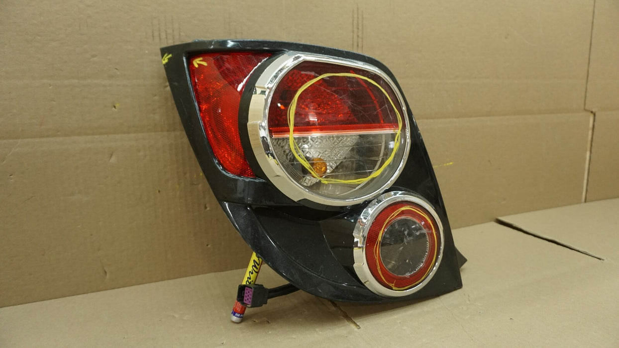 2012-2016 CHEVROLET SONIC LEFT DRIVER SIDE TAIL LIGHT LAMP HALOGEN AFTERMARKET