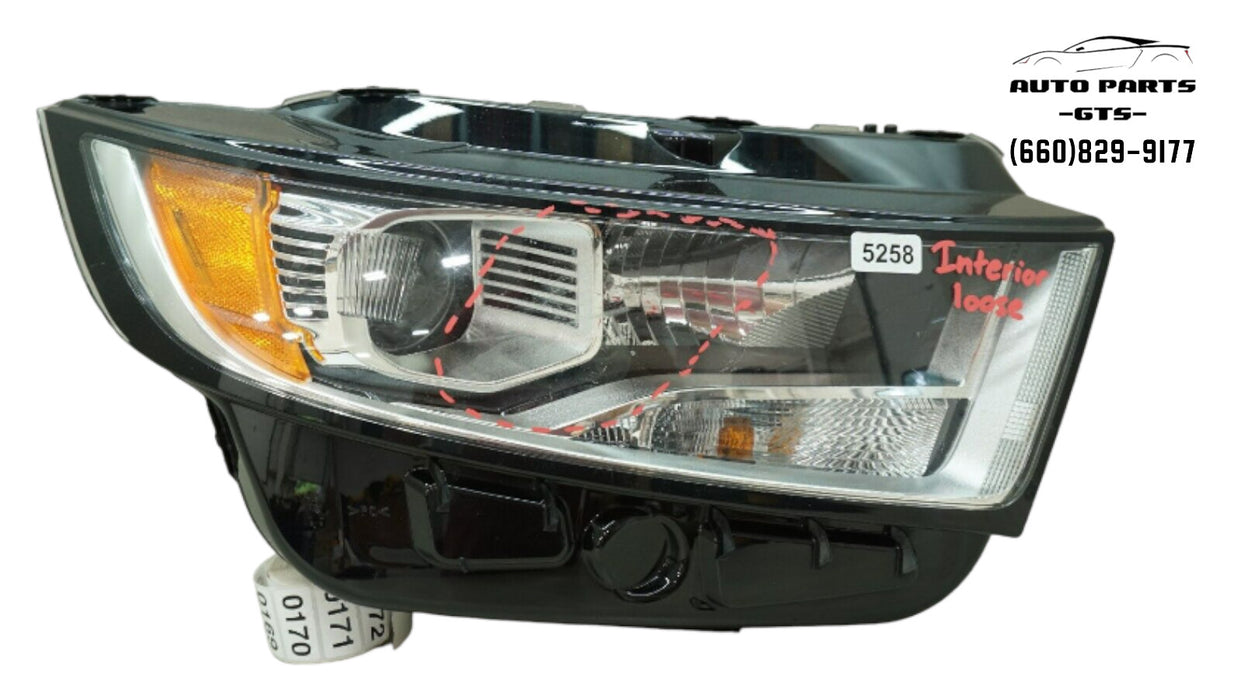 2015-2018 FORD EDGE FRONT RIGHT PASSENGERS SIDE HALOGEN HEADLIGHT OEM