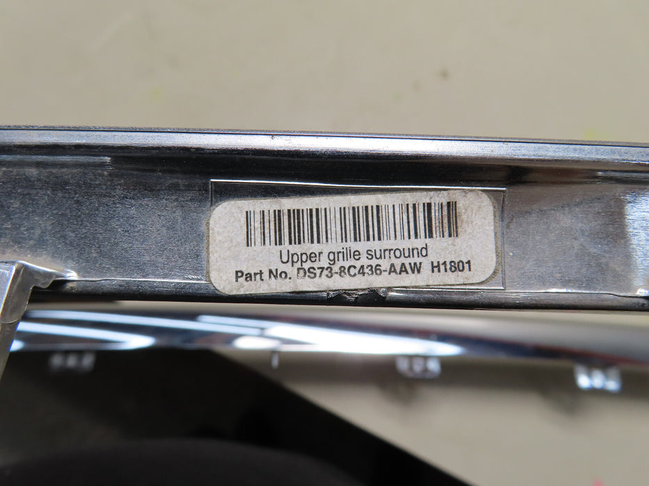 2010-2012 FORD FUSION FRONT UPPER GRILLE GRILL SURROUND CHROME P#DS73-8C436-AAW