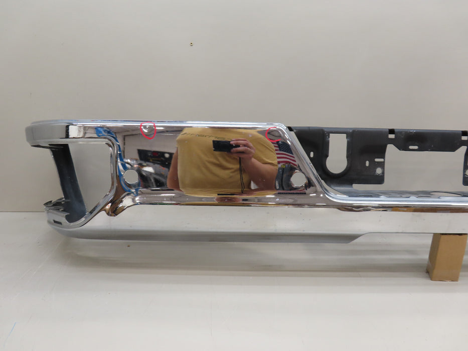 2020-2023 CHEVROLET/GMC SILVERADO-SIERRA 2500 3500 REAR BUMPER METAL OEM