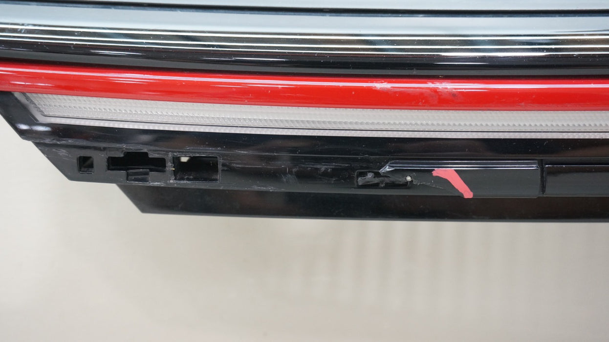 2020-2024 VOLKSWAGEN GOLF GTI FRONT UPPER GRILLE WITH LIGHTS OEM 5H0853653