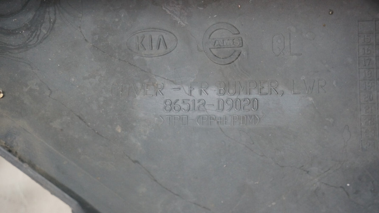 2017-2019 KIA SPORTAGE FRONT BUMPER COVER PANEL OEM 86512-D9020