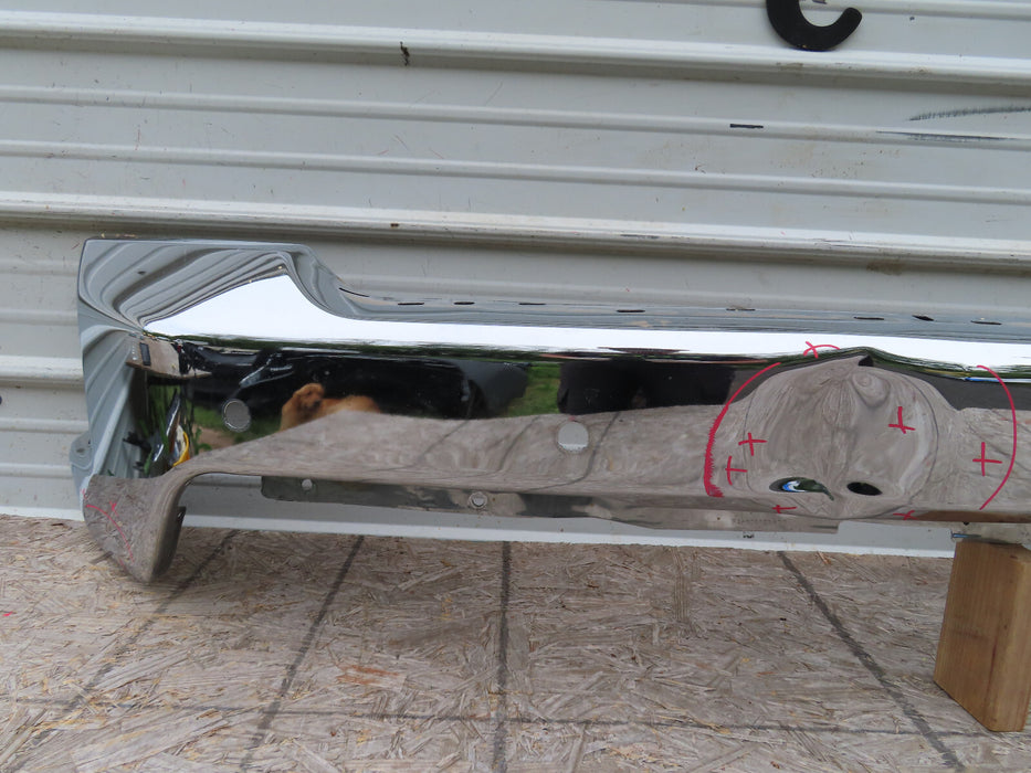 2019 2020 2021 CHEVROLET SILVERADO 1500 FRONT CHROME BUMPER OEM