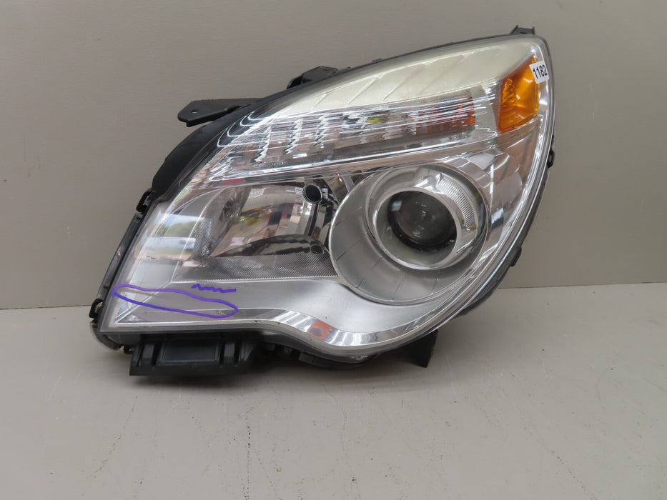 2011 - 2015 CHEVROLET EQUINOX FRONT LEFT DRIVER SIDE HEADLIGHT LAMP HALOGEN OEM