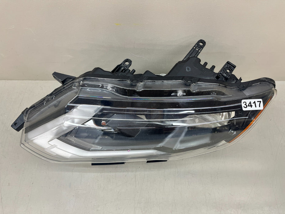 2017-2020 NISSAN ROGUE HALOGEN LEFT DRIVER HEADLIGHT OEM