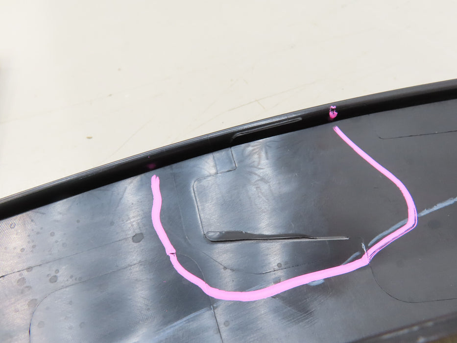 2021-2024 FORD MUSTANG MACH-E LEFT DRIVER SIDE WHEEL ARCH FENDER FLARE OEM