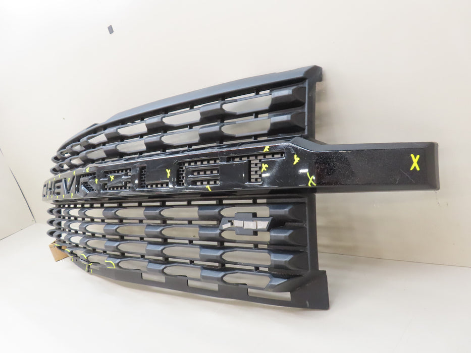 ..2019-2021 CHEVROLET SILVERADO 1500 FRONT BUMPER RADIATOR GRILLE OEM