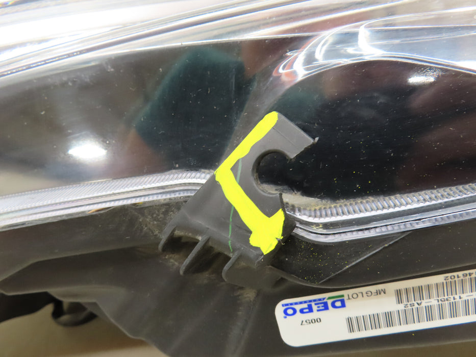 2018 2019 SUBARU OUTBACK FRONT LEFT DRIVER HEADLIGHT HALOGEN W/LED AFTERMARKET