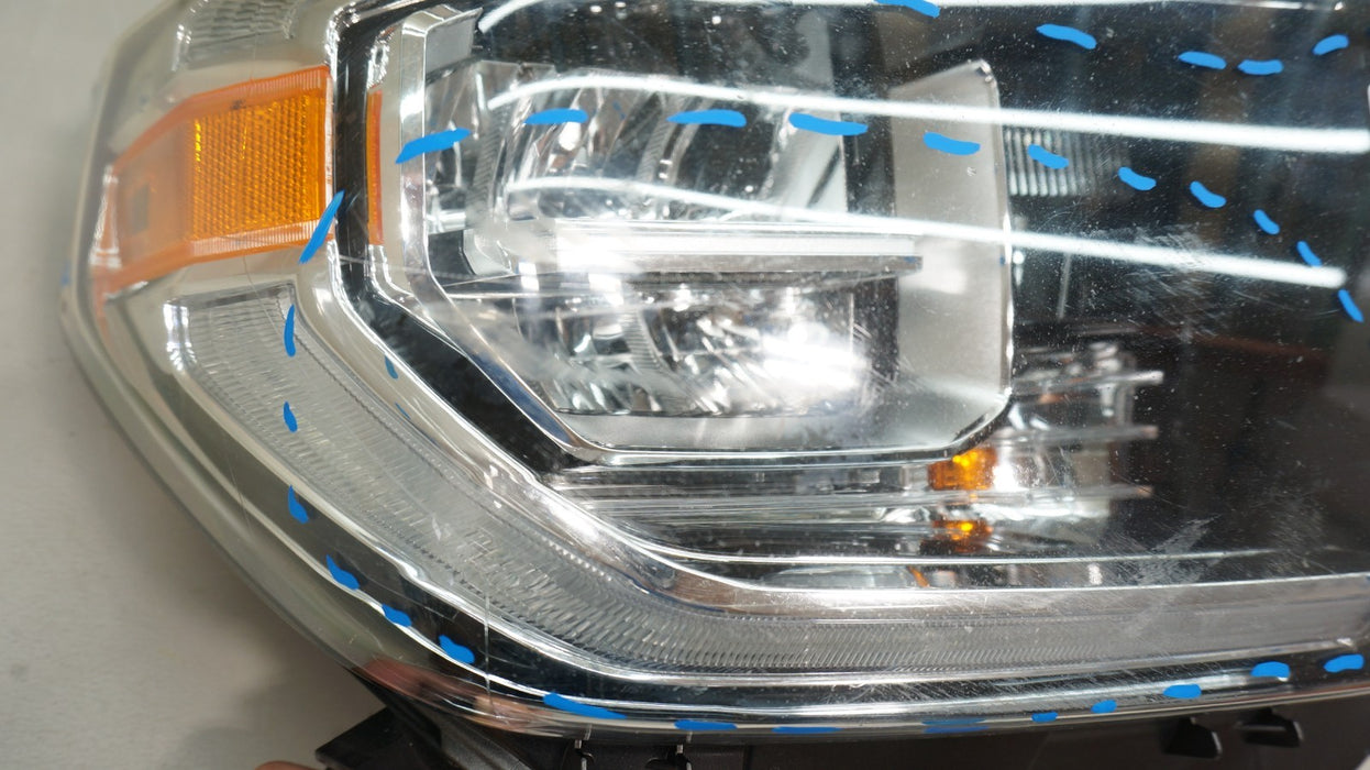2018-2021 TOYOTA TUNDRA FRONT RIGHT PASSENGER SIDE LED HEADLIGHT OEM