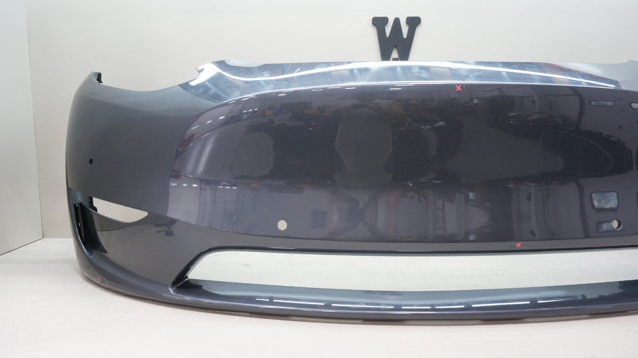 2020-2024 TESLA MODEL Y FRONT BUMPER COVER PANEL OEM 1493745-00-A