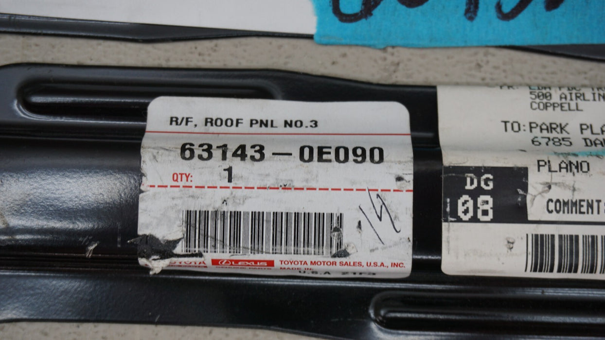 2010-2022 LEXUS GX460 ROOF RAIL REINFORCEMENT BRACKETS COMPLETE KIT 63148-50040