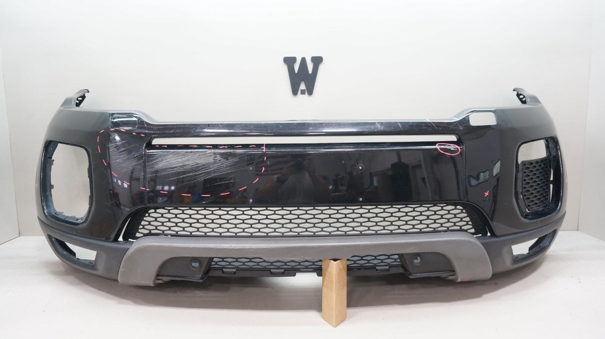 2016-2018 RANGE ROVER EVOQUE FRONT BUMPER COVER PANEL OEM GJ32-17F003