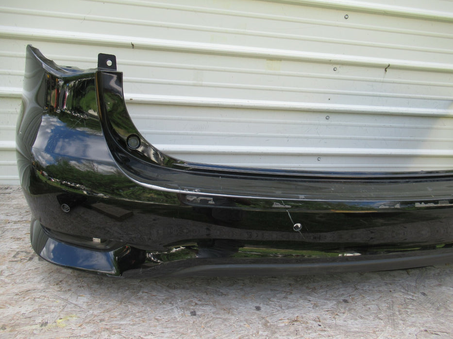 2016-2020 INFINITI QX60 REAR BUMPER COVER PANEL BLACK PLASTIC 85022-9NC0H OEM