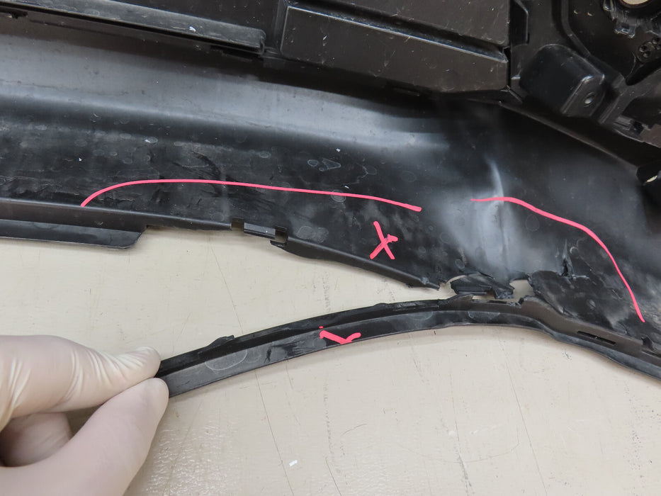 2025 HYUNDAI TUCSON FRONT BUMPER COVER W/ LOWER VALANCE OEM