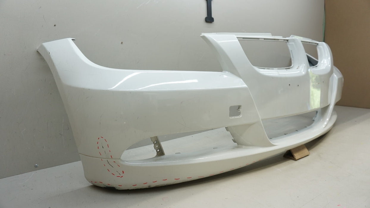 2007-2008 BMW 328I 335I E90 E91 SEDAN WAGON FRONT BUMPER COVER OEM 51117058443