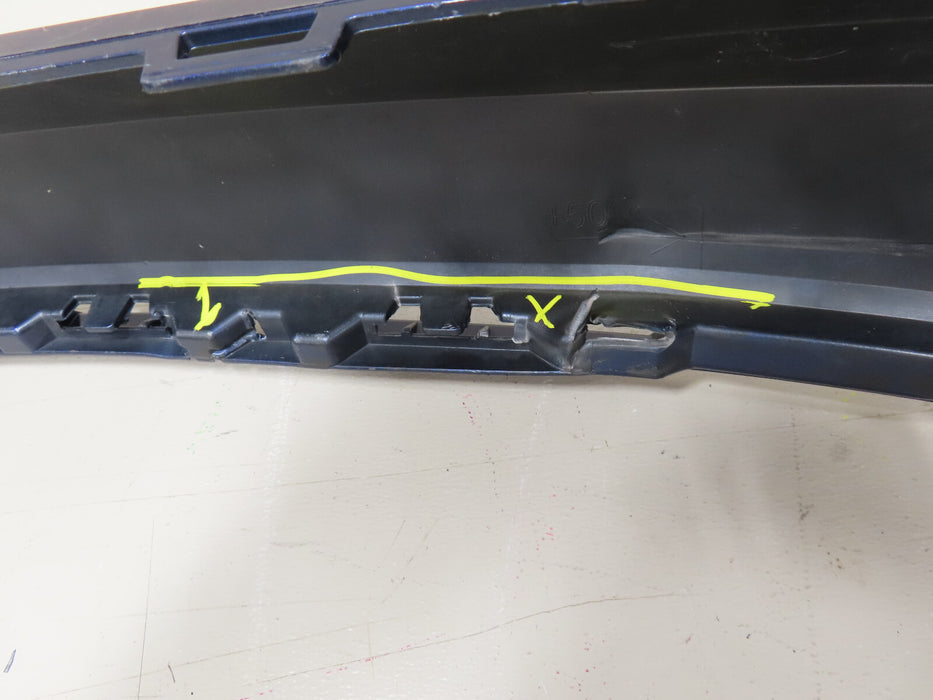 2019 2020 2021 AUDI E-TRON REAR MIDDLE BUMPER COVER OEM 4K3.807.421