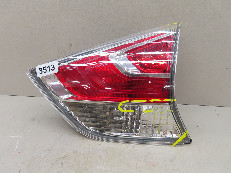 2014 2015 2016 NISSAN ROGUE REAR RIGHT DRIVER INNER TAIL LIGHT LAMP OEM