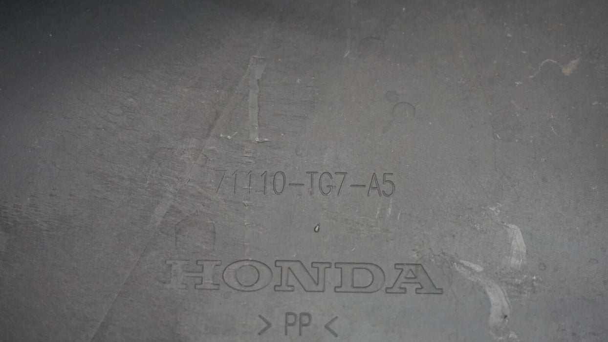 2019-2022 HONDA PILOT FRONT LOWER BUMPER COVER VALANCE PANEL OEM 71110TG7A5