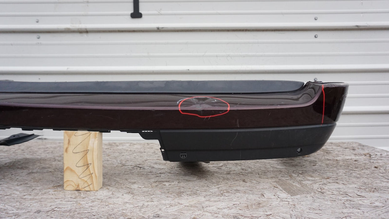 2014-2018 LAND ROVER RANGE ROVER HSE REAR BUMPER COVER PLASTIC JK52-17D781-C OEM