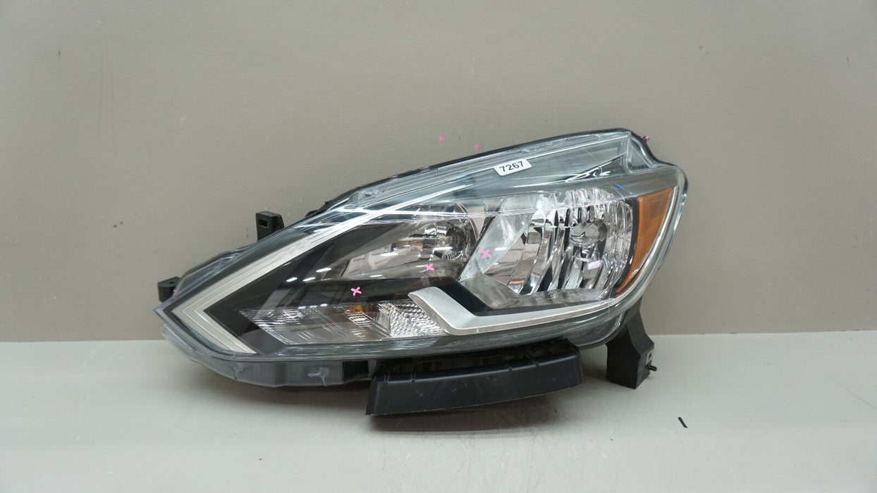 2016-2019 NISSAN SENTRA FRONT LEFT DRIVERS SIDE HALOGEN HEADLIGHT OEM