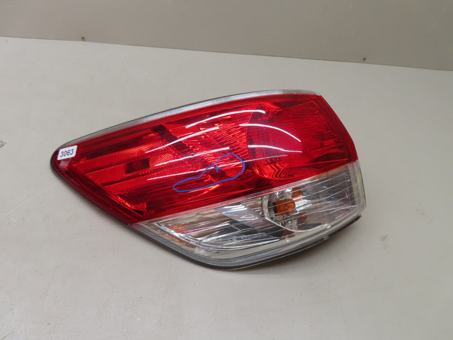 2013 2014 2015 2016 2017 NISSAN PATHFINDER LEFT DRIVER SIDE TAIL LIGHT LAMP OEM