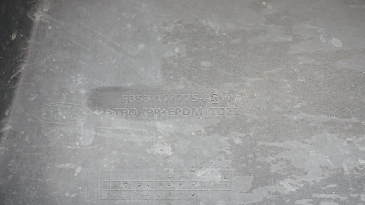 2016-2017 FORD EXPLORER FRONT LOWER BUMPER VALANCE PANEL OEM FB53-17F775-ACW