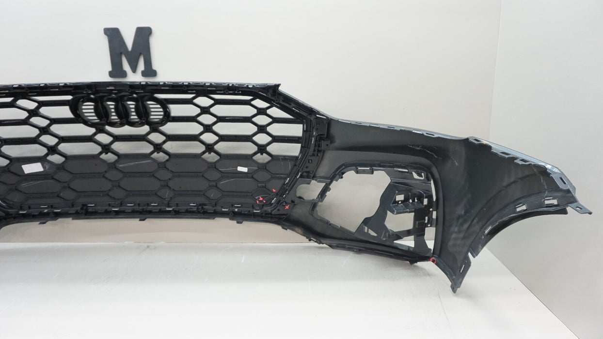 2021-2023 AUDI Q5 FRONT BUMPER COVER W/ GRILLE GRILL EMBLEM BADGE OEM 80A807437P