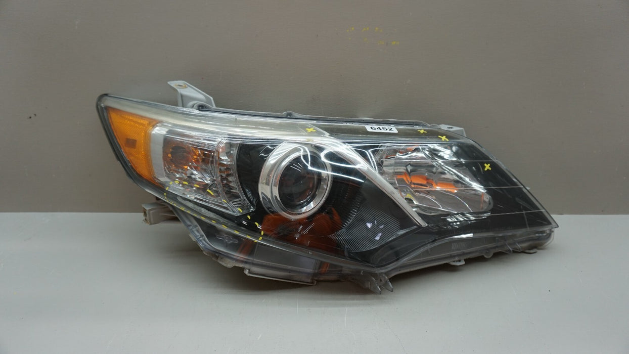 2012-2014 TOYOTA CAMRY FRONT RH RIGHT PASSENGER SIDE HEADLIGHT AFTERMARKET