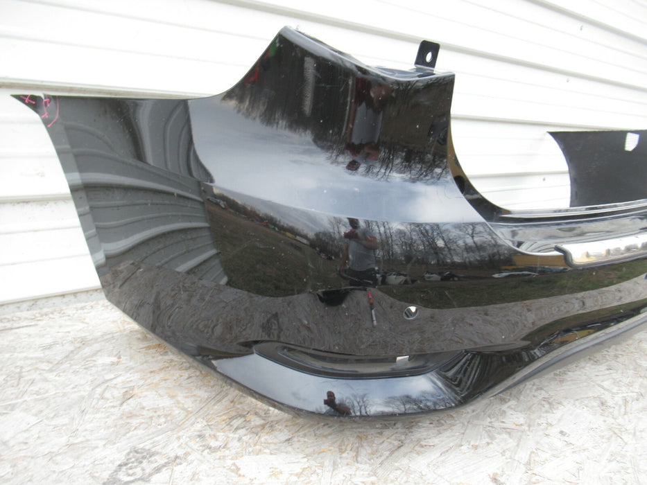 2016 2017 2018 INFINITI QX60 REAR BUMPER COVER PANEL W/ CHROME STEP PLATE OEM