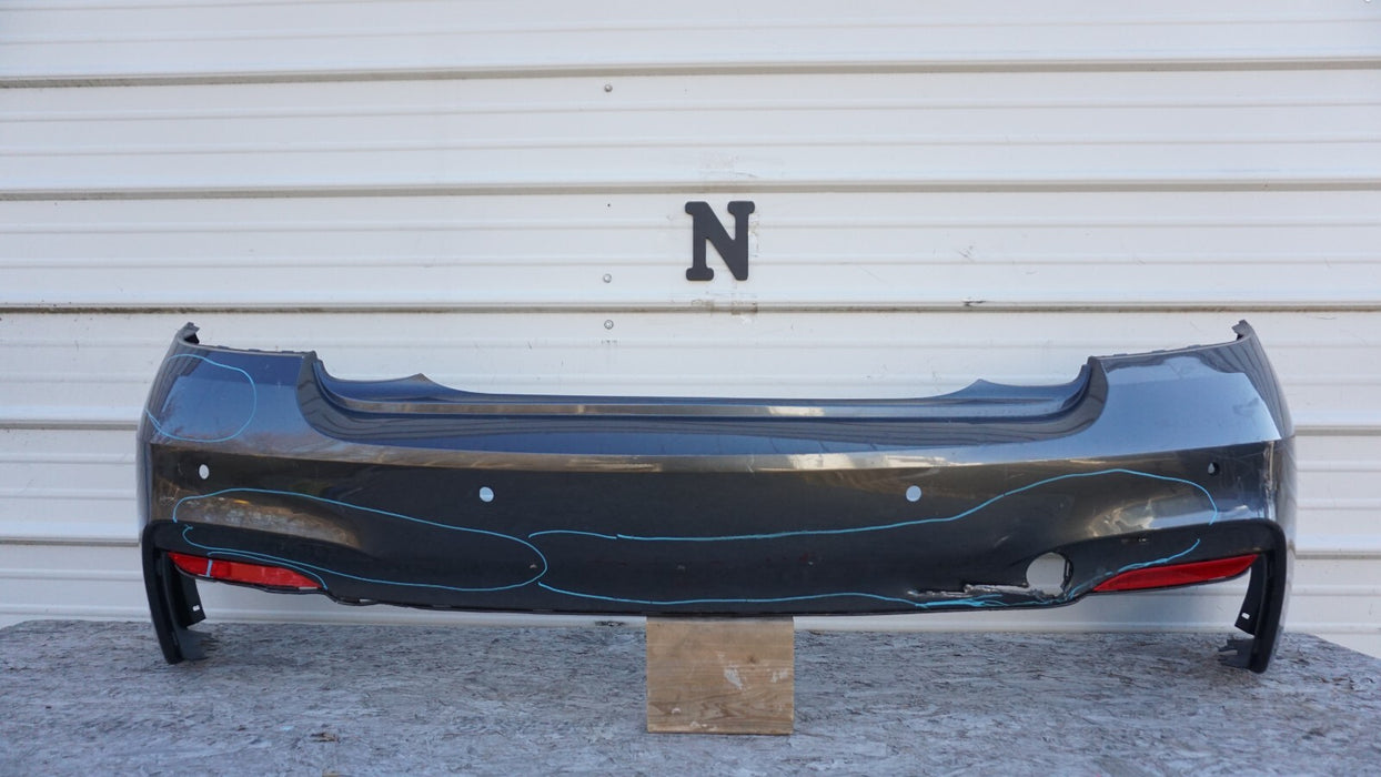 2014-2018 BMW 2-SERIES M SPORT REAR BUMPER COVER OEM 14 15 16 17 18