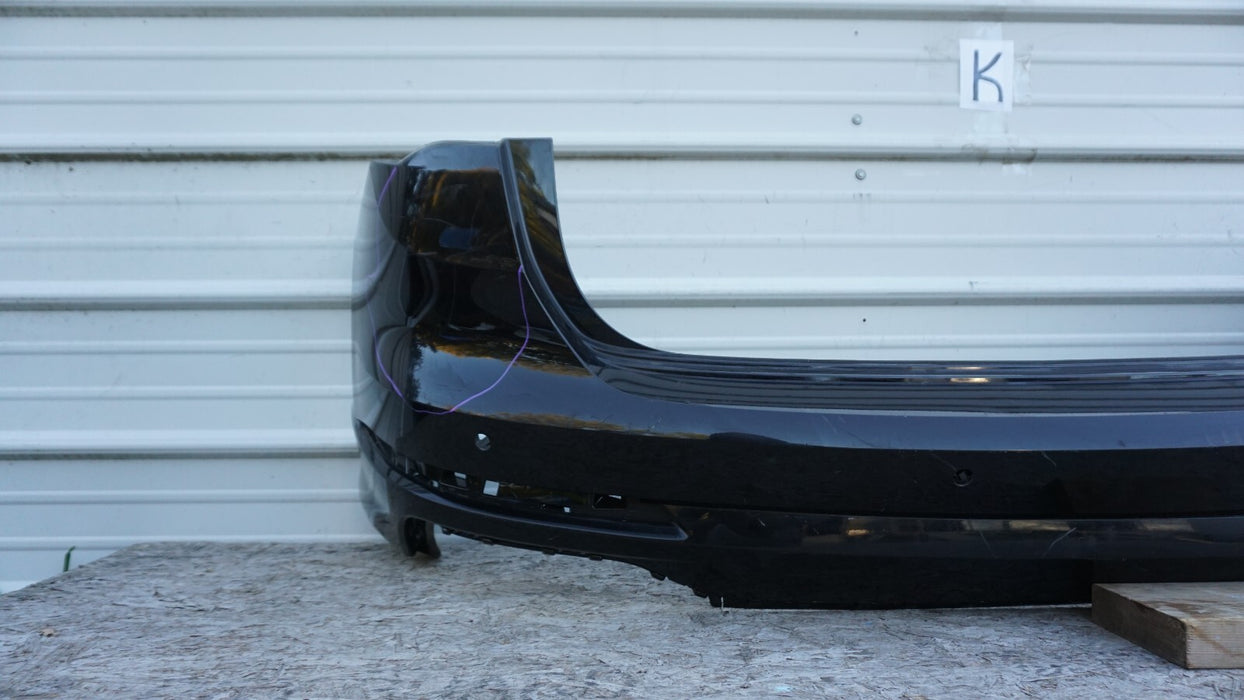 2019-2020 AUDI Q3 S-LINE REAR BUMPER COVER PANEL W/ LOWER VALANCE OEM 19 20